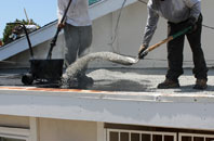 West Edge flat roofing repair